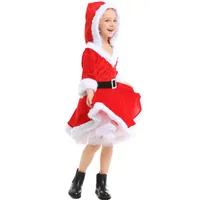 Christmas Costume Children Red Tutu Dress Nhfe155216 main image 2