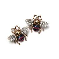 New Bee Pearl Stud Earrings Nhjj155432 main image 3