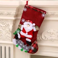 Linen Large Christmas Stockings Ornament Gift Bag Nhmv155578 main image 6