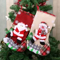 Linen Large Christmas Stockings Ornament Gift Bag Nhmv155578 main image 4