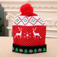Christmas Decorations Adult Children's Glowing Knit Cap Nhmv155588 main image 8