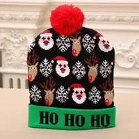 Christmas Decorations Adult Children's Glowing Knit Cap Nhmv155588 main image 10