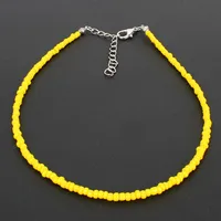 Bohemian Rice Beads Short Necklace Choker Nhct150464 main image 1