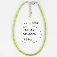 Bohemian Rice Beads Short Necklace Choker Nhct150464 main image 4