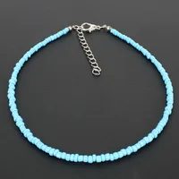 Bohemian Rice Beads Short Necklace Choker Nhct150464 main image 5