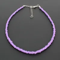 Bohemian Rice Beads Short Necklace Choker Nhct150464 main image 12