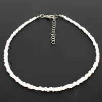 Bohemian Rice Beads Short Necklace Choker Nhct150464 main image 15