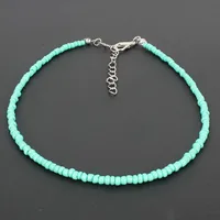 Bohemian Rice Beads Short Necklace Choker Nhct150464 main image 16