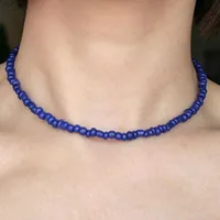 Bohemian Rice Beads Short Necklace Choker Nhct150464 main image 17