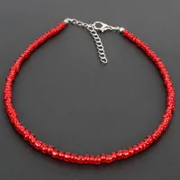 Bohemian Rice Beads Short Necklace Choker Nhct150464 main image 19