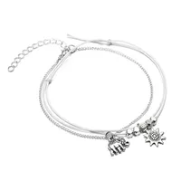 Fashion Animal Alloy Plating No Inlaid Women's Anklet main image 2