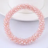 Korean Fashion Crystal Elastic Rubber Band Ponytail Hair Accessories sku image 4