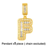 Hot Selling 26 English Letter Pendants Diy Necklace sku image 7