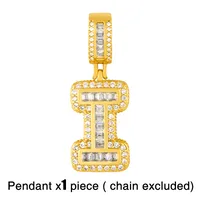 Hot Selling 26 English Letter Pendants Diy Necklace sku image 10
