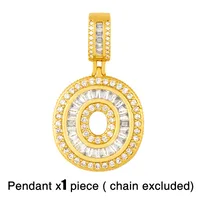 Hot Selling 26 English Letter Pendants Diy Necklace sku image 16