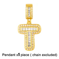 Hot Selling 26 English Letter Pendants Diy Necklace sku image 21