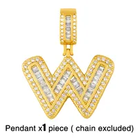 Hot Selling 26 English Letter Pendants Diy Necklace sku image 24