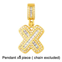 Hot Selling 26 English Letter Pendants Diy Necklace sku image 25
