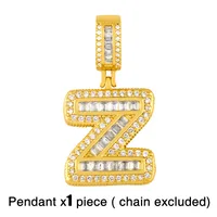 Hot Selling 26 English Letter Pendants Diy Necklace sku image 27