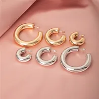Fashion Geometric Plating Alloy No Inlaid Earrings sku image 3