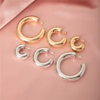 Fashion Geometric Plating Alloy No Inlaid Earrings sku image 5