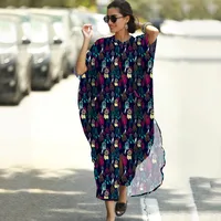 New Leopard Dot Cardigan Vacation Long Skirt Beach Cover Dress Wholesale Nihaowholesale sku image 8