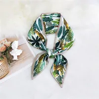 Korea Double-sided Sharp-angled Silk Scarf sku image 13