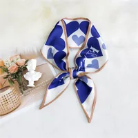 Korea Double-sided Sharp-angled Silk Scarf sku image 24