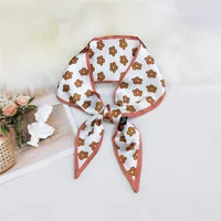Korea Double-sided Sharp-angled Silk Scarf sku image 7