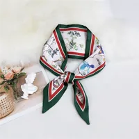 Korea Double-sided Sharp-angled Silk Scarf sku image 10