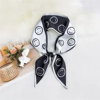 Korea Double-sided Sharp-angled Silk Scarf sku image 32