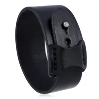 Retro Simple Men's Leather Bracelet main image 5