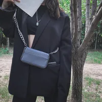 Fashion Small Black Messenger Bag Wholesale main image 2