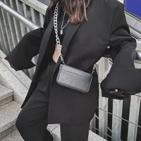 Fashion Small Black Messenger Bag Wholesale main image 4