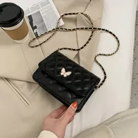 Casual Fashion Rhombic Chain Crossbody Bag sku image 2