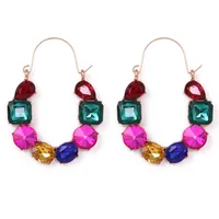 Fashion Exaggerated Creative Diamond Earrings main image 1