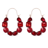 Fashion Exaggerated Creative Diamond Earrings main image 4
