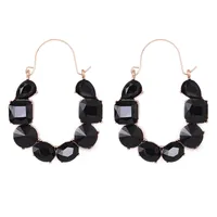 Fashion Exaggerated Creative Diamond Earrings sku image 4
