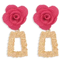 Exaggerated Simple Geometric Alloy Earrings sku image 8