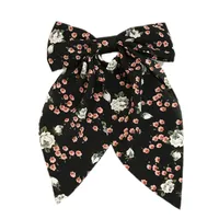 New Korean  Floral Bow Hairpin main image 5