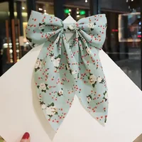 New Korean  Floral Bow Hairpin sku image 2