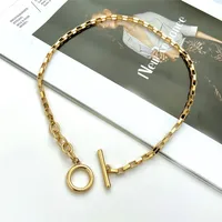 Exaggerated Creative Hip-hop Punk Style Metal Necklace main image 2