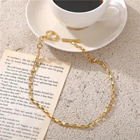 Exaggerated Creative Hip-hop Punk Style Metal Necklace main image 4