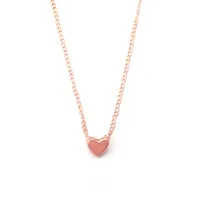 Heart Alloy Plating Women's Necklace sku image 3