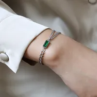 Wholesale Jewelry Fashion 304 Stainless Steel No Inlaid 18K Gold Plated Plating main image 4