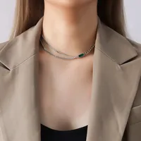 Wholesale Jewelry Fashion 304 Stainless Steel No Inlaid 18K Gold Plated Plating sku image 4