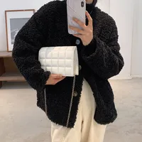 Small Pu Leather Streetwear Square Bag Underarm Bags Shoulder Bag main image 5