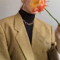 Exaggerated Creative Hip-hop Punk Style Metal Necklace sku image 2