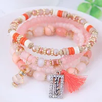 Crystal Beads Fashion Multi-layer Bracelet sku image 1