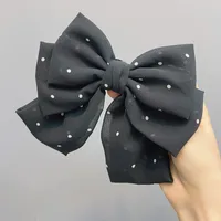 Wave Point Three-layer Bow Hairpin main image 3